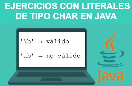 literales de tipo char en Java