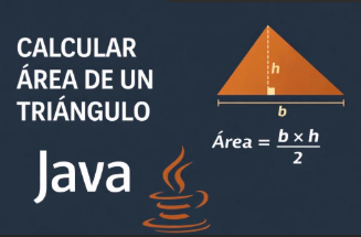 calcular el área de un triángulo en Java